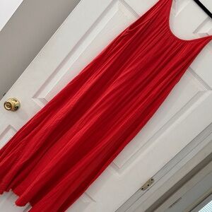 NATURAL LIFE Vibrant Red/Orange Maxi Dress